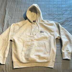 Stussy Light Gray Men's Hoodie